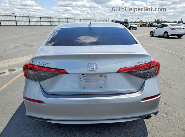 2HGFE2F57NH506097 2022 HONDA CIVIC Silver უკანა ხედი