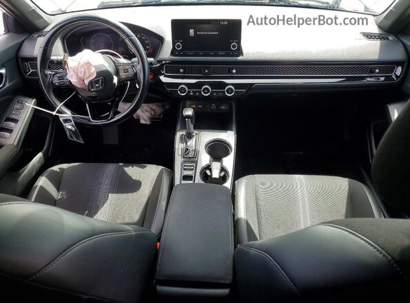 2HGFE2F57NH506097 2022 HONDA CIVIC Silver წინა პანელის ხედი