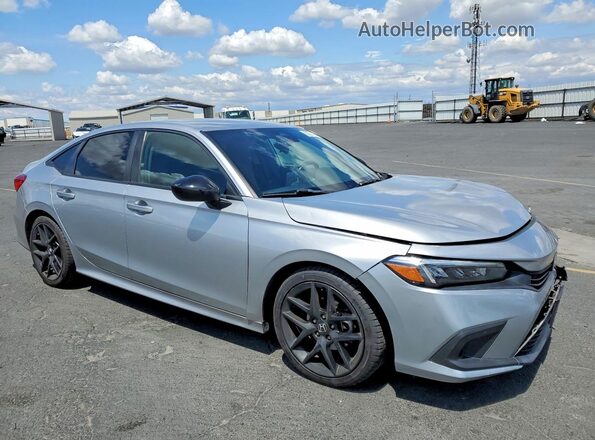 2HGFE2F57NH506097 2022 HONDA CIVIC Silver წინა მარჯვენა