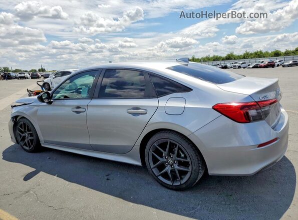 2HGFE2F57NH506097 2022 HONDA CIVIC Silver უკანა მარცხენა