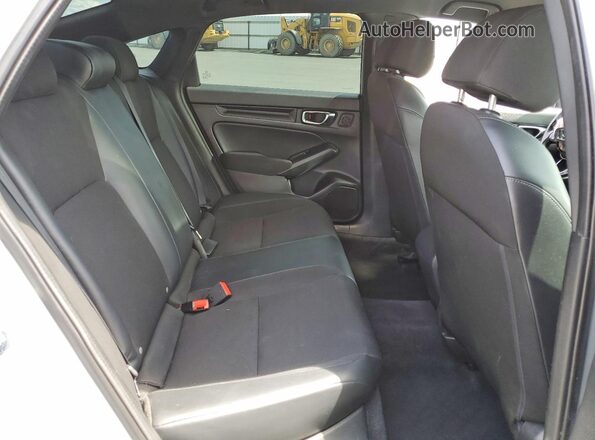 2HGFE2F57NH506097 2022 HONDA CIVIC Silver უკანა სავარძლების ხედი