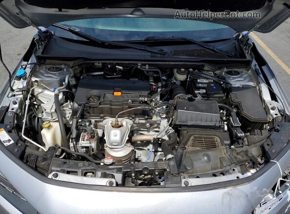 2HGFE2F57NH506097 2022 HONDA CIVIC Silver უკანა სალონის ხედი