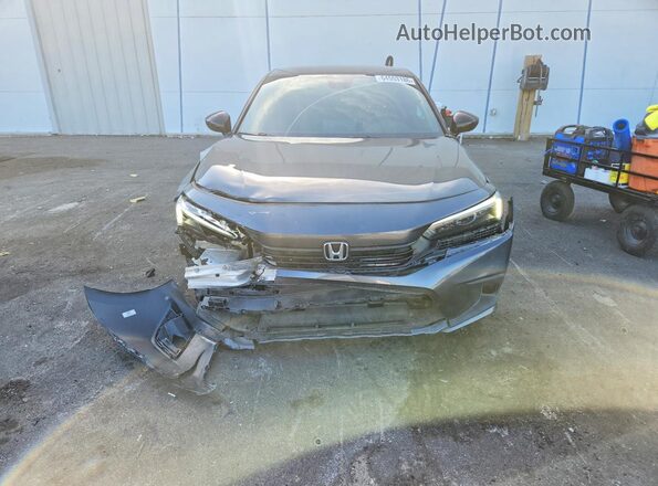 2HGFE2F57NH533753 2022 HONDA CIVIC Gray Դիմացի տեսք