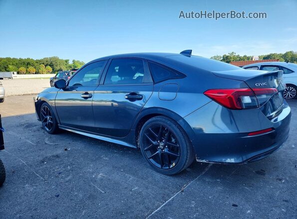 2HGFE2F57NH533753 2022 HONDA CIVIC Gray Հետևի ձախ