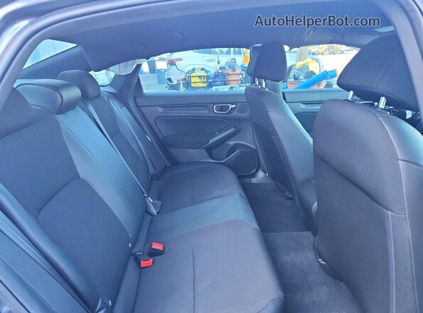2HGFE2F57NH533753 2022 HONDA CIVIC Gray Հետևի նստատեղերի տեսք