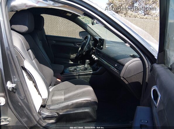 2HGFE2F57NH548933 2022 HONDA CIVIC Gray Սալոնի դիմացի տեսք