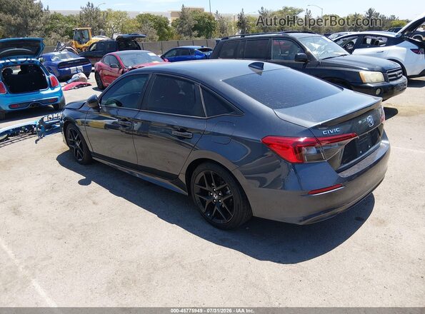 2HGFE2F57NH548933 2022 HONDA CIVIC Gray Հետևի ձախ