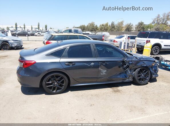 2HGFE2F57NH548933 2022 HONDA CIVIC Gray 