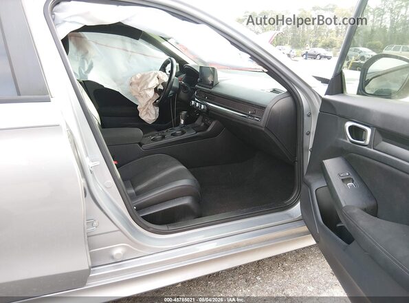 2HGFE2F57NH594424 2022 HONDA CIVIC Серебряный Вид салона спереди