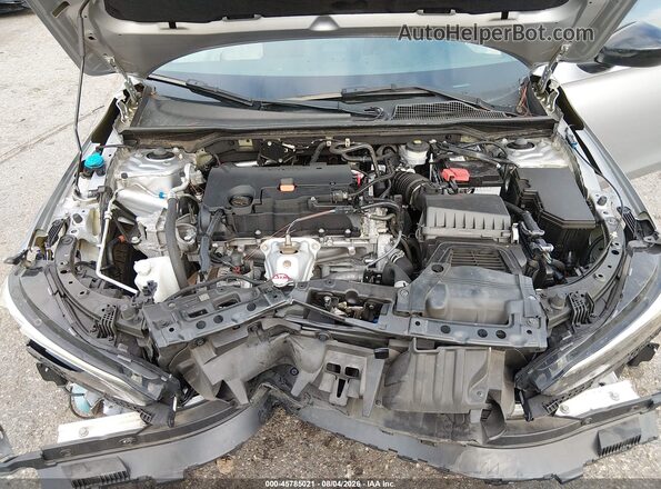 2HGFE2F57NH594424 2022 HONDA CIVIC Серебряный Вид сзади