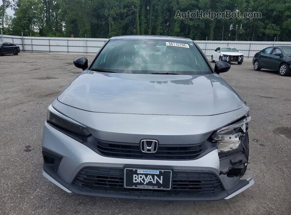 2HGFE2F57NH594584 2022 HONDA CIVIC Silver Դիմացի տեսք