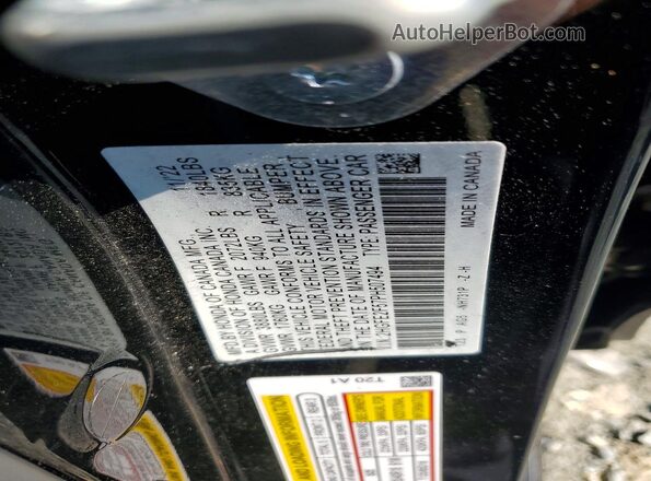2HGFE2F57PH507494 2023 HONDA CIVIC Black ძრავის განყოფილების ხედი