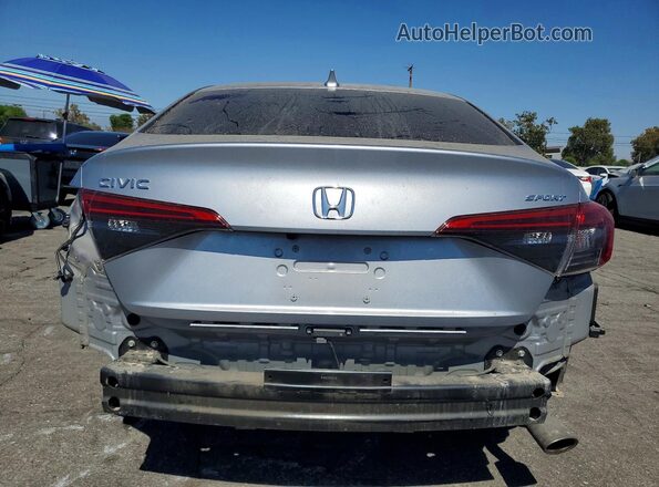 2HGFE2F57PH511500 2023 HONDA CIVIC Silver Вид ззаду