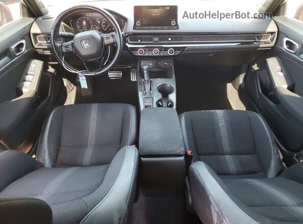 2HGFE2F57PH511500 2023 HONDA CIVIC Silver Вид панелі приладів