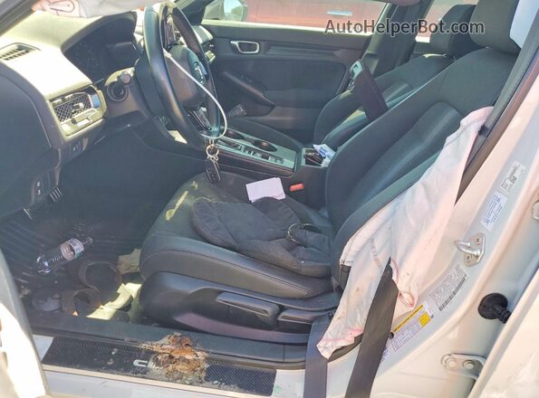 2HGFE2F57PH556680 2023 HONDA CIVIC White Սալոնի դիմացի տեսք