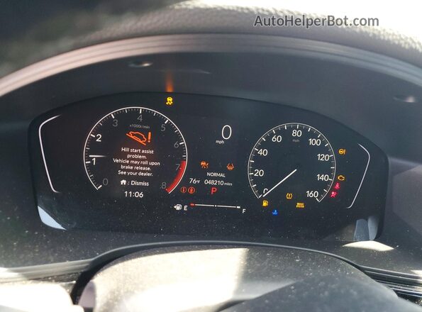 2HGFE2F57PH556680 2023 HONDA CIVIC White Սարքավորումների վահանակի տեսք