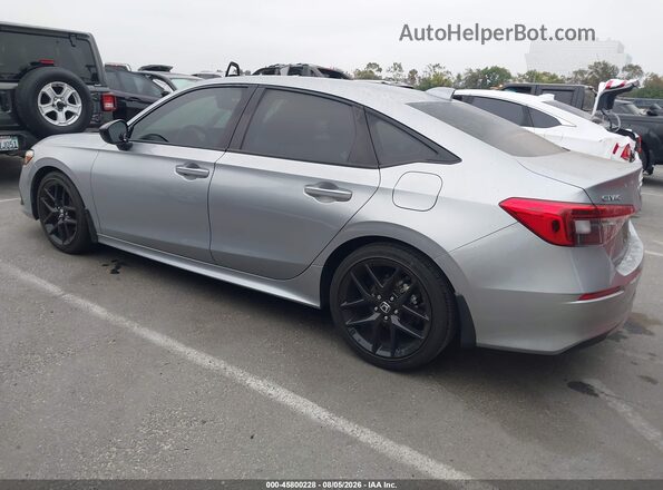 2HGFE2F57PH561457 2023 HONDA CIVIC Silver Հետևի ձախ