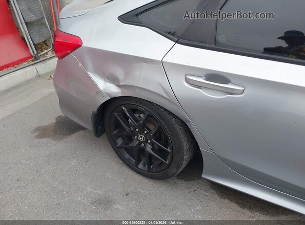 2HGFE2F57PH561457 2023 HONDA CIVIC Silver Դիմացի տեսք
