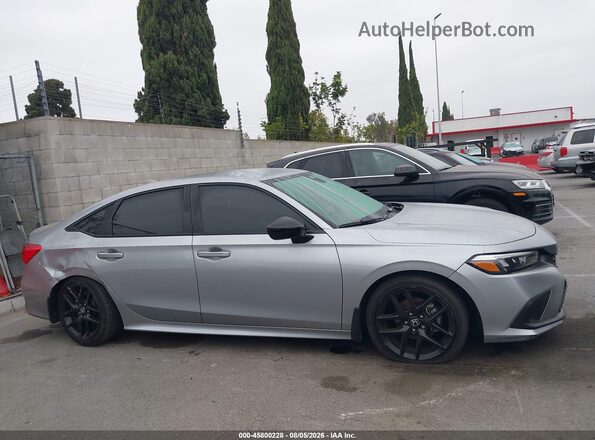 2HGFE2F57PH561457 2023 HONDA CIVIC Silver Սալոնի հետևի տեսք