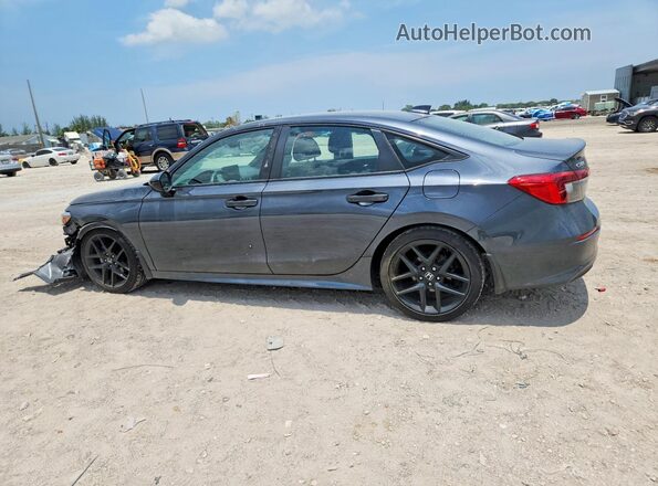 2HGFE2F57RH518840 2024 HONDA CIVIC Gray Հետևի ձախ