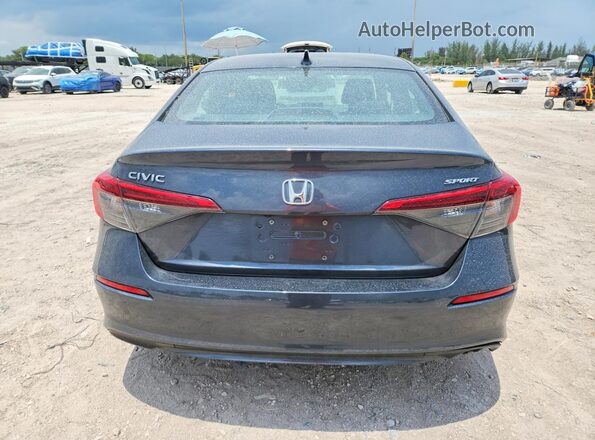 2HGFE2F57RH518840 2024 HONDA CIVIC Gray Հետևի տեսք