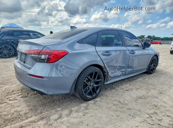 2HGFE2F57RH521088 2024 HONDA CIVIC Серый Задняя правая четверть