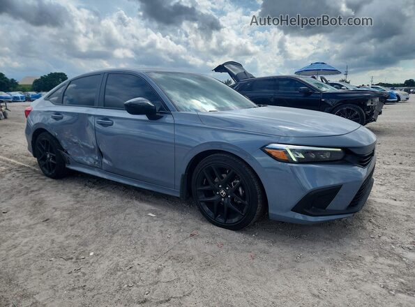 2HGFE2F57RH521088 2024 HONDA CIVIC Серый Передняя правая четверть