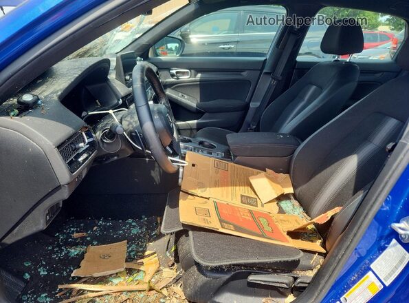 2HGFE2F57RH547836 2024 HONDA CIVIC Blue Front interior view