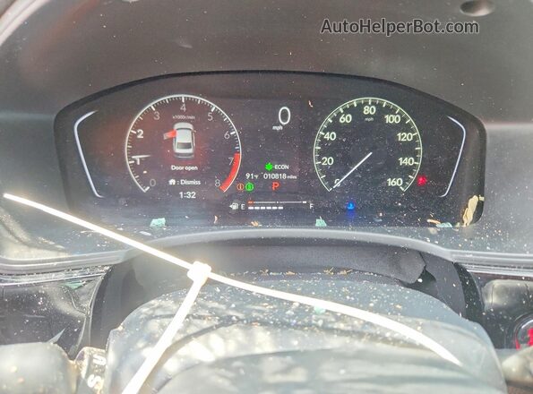2HGFE2F57RH547836 2024 HONDA CIVIC Blue Instrument cluster view