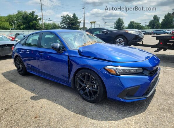2HGFE2F57RH547836 2024 HONDA CIVIC Blue Front right