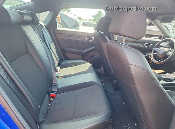 2HGFE2F57RH547836 2024 HONDA CIVIC Blue Rear seats view