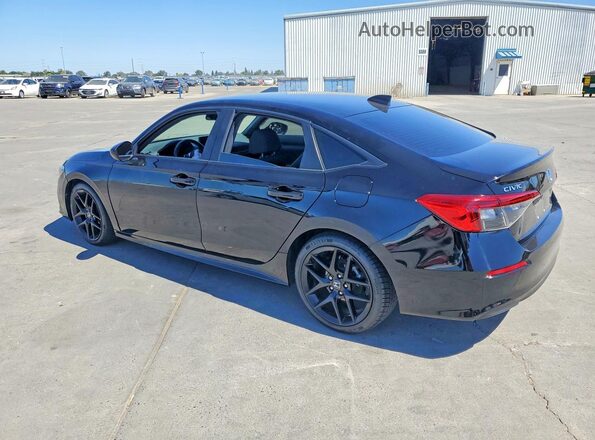 2HGFE2F57RH550168 2024 HONDA CIVIC Black Rear left