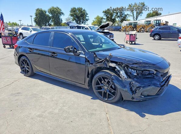 2HGFE2F57RH550168 2024 HONDA CIVIC Black Front right