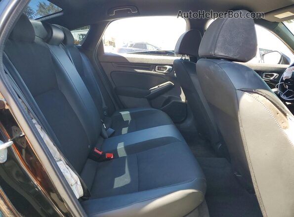 2HGFE2F57RH550168 2024 HONDA CIVIC Black Rear seats view