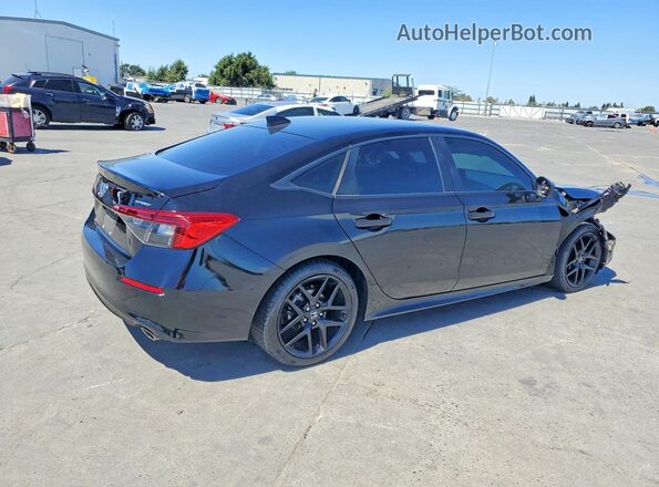 2HGFE2F57RH550168 2024 HONDA CIVIC Black Rear right