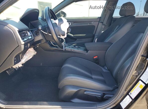 2HGFE2F57RH550168 2024 HONDA CIVIC Black Front interior view