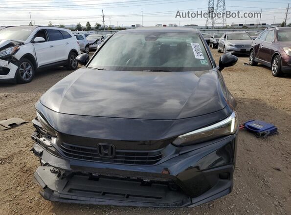 2HGFE2F57RH553300 2024 HONDA CIVIC Black Դիմացի տեսք