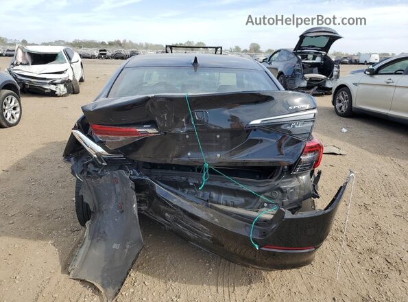 2HGFE2F57RH553300 2024 HONDA CIVIC Black Հետևի տեսք