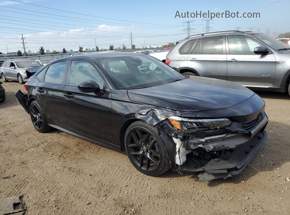 2HGFE2F57RH553300 2024 HONDA CIVIC Black Առջևի աջ