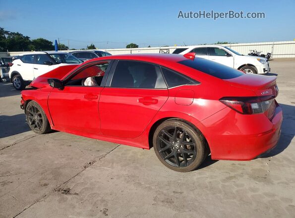 2HGFE2F57SH501672 2025 HONDA CIVIC Red Задня ліва чверть