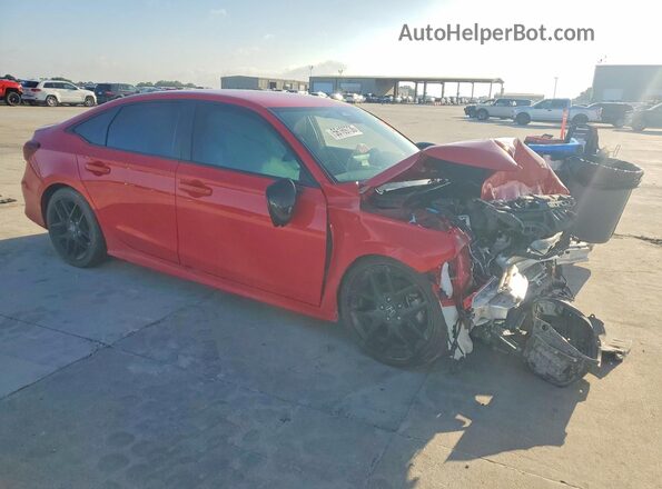2HGFE2F57SH501672 2025 HONDA CIVIC Red Передня права чверть