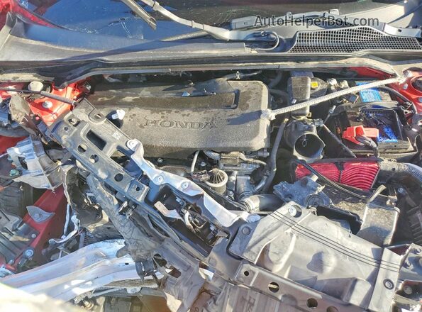 2HGFE2F57SH501672 2025 HONDA CIVIC Red Вид задньої частини салону