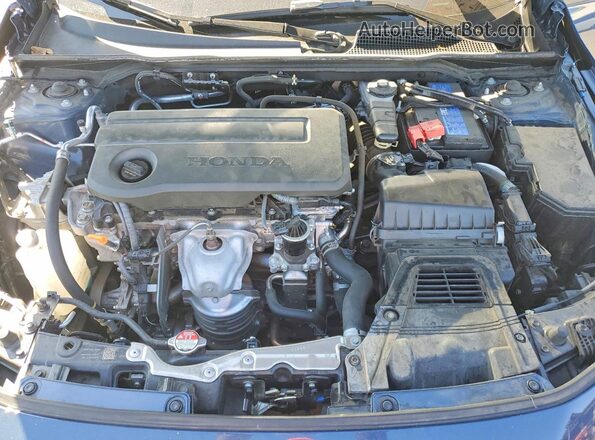 2HGFE2F57SH563699 2025 HONDA CIVIC Blue Vista interior trasera