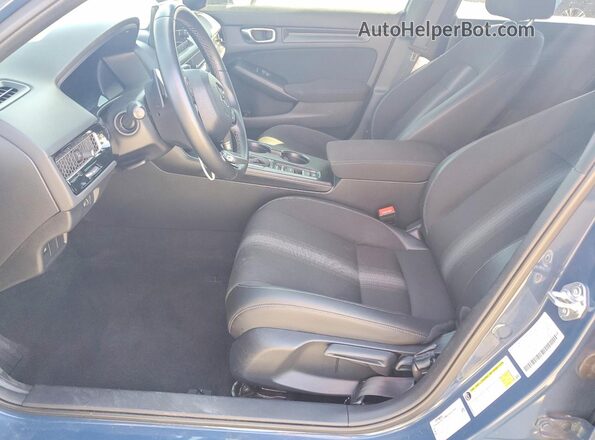 2HGFE2F57SH563699 2025 HONDA CIVIC Blue Vista interior delantera
