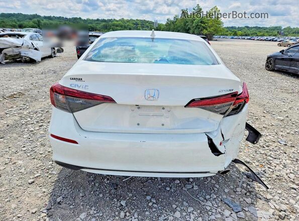 2HGFE2F57SH576081 2025 HONDA CIVIC White Հետևի տեսք