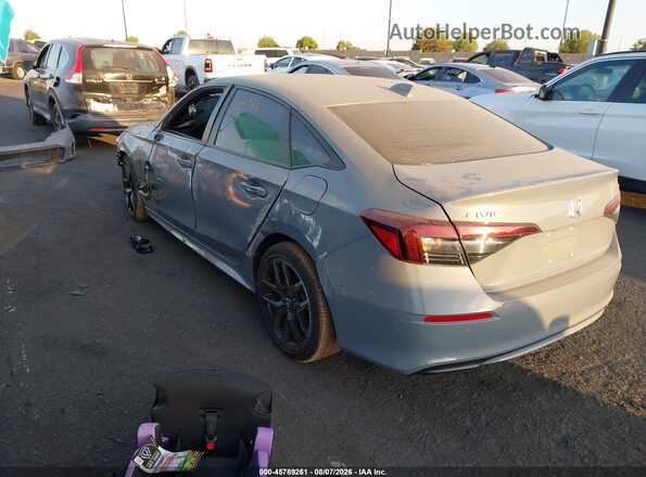 2HGFE2F57SH602131 2025 HONDA CIVIC Gray Հետևի ձախ