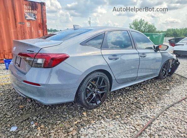 2HGFE2F57TH586966 2026 HONDA CIVIC Gray Задня права чверть