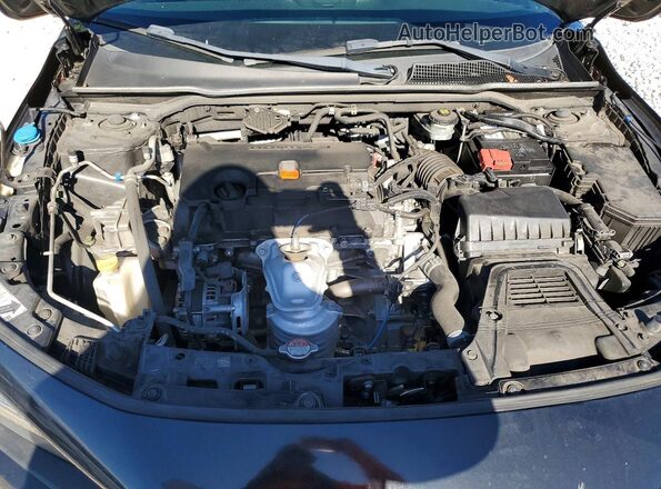 2HGFE2F58NH505007 2022 HONDA CIVIC Black უკანა სალონის ხედი