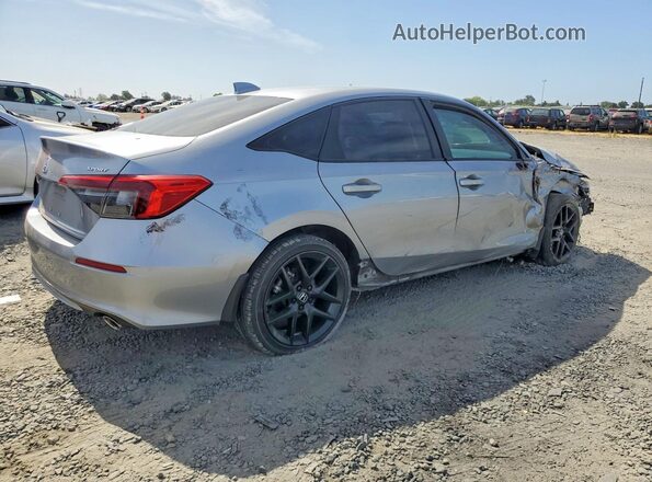 2HGFE2F58NH519909 2022 HONDA CIVIC Silver Հետևի աջ