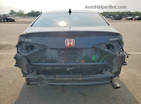 2HGFE2F58NH521997 2022 HONDA CIVIC Black Vista trasera